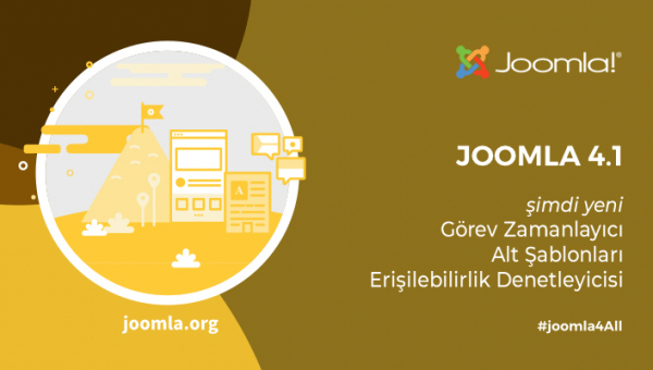 Joomla 4.1 Kararlı sürüm yayınlandı
